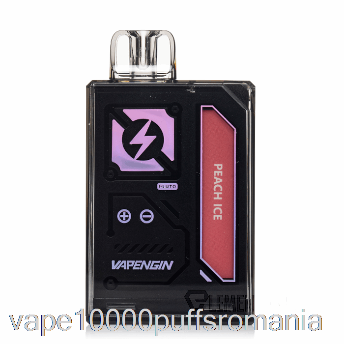 Vape Romania Vapengin Pluto 7500 Gheata De Piersici De Unica Folosinta